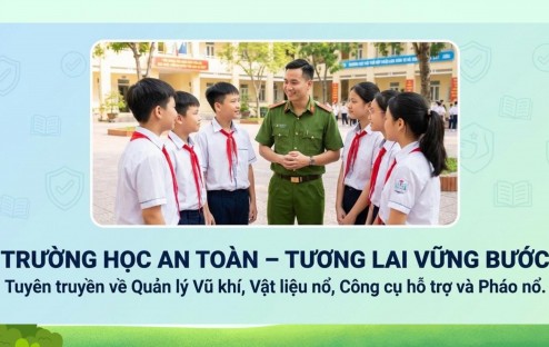 Trường học an toàn – tương lai vững bước